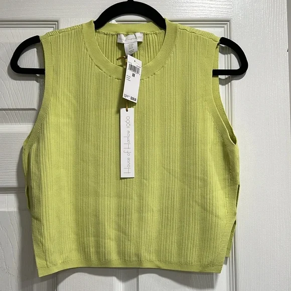 House of Harlow Lime Sherbert Skirt Two-piece set - Picture 2 of 4